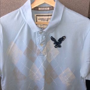 American Eagle polo shirt.